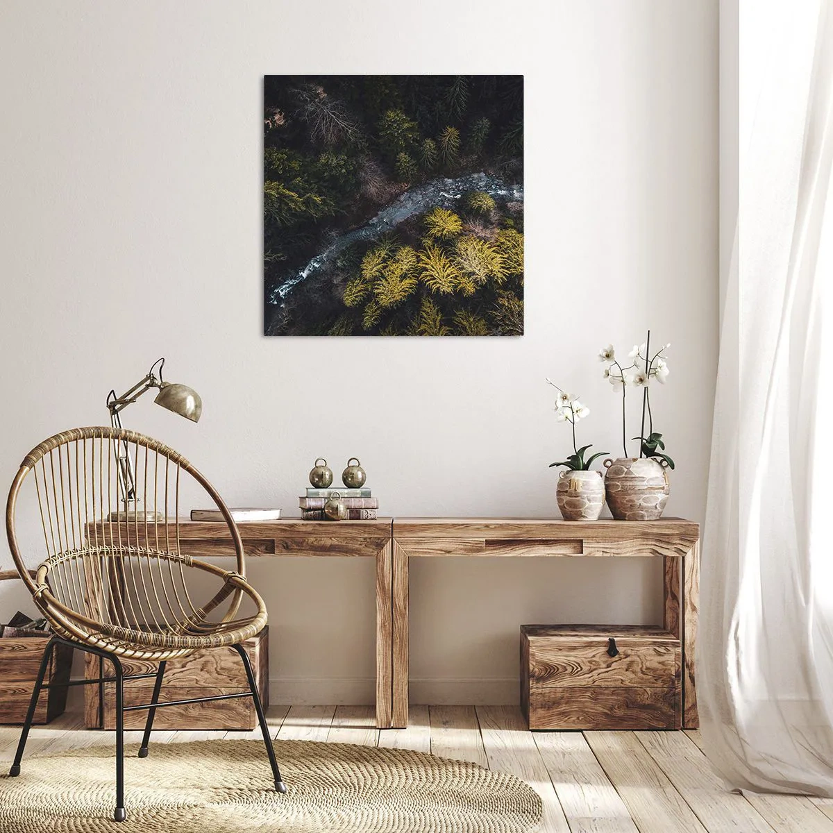 Bild auf Leinwand - Leinwandbild - Schnell und immer schneller - 60x60 cm