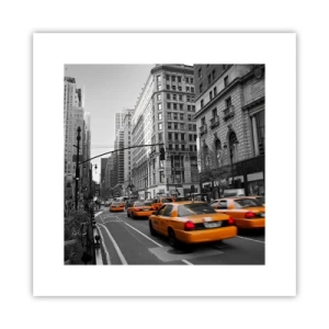 Poster - Sonnen der Großstadt - 30x30 cm