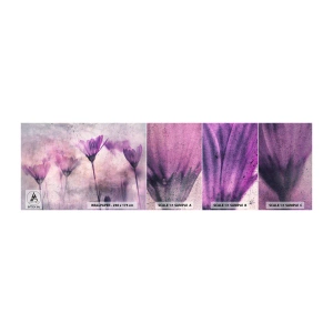 Fototapetenmuster Standard Eco - Ein Blumentraum - Blumen, Stück, Garten - 100x30 cm