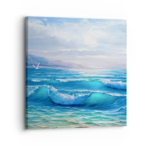 Bild auf Leinwand - Leinwandbild - Es bringt Erleichterung - 30x30 cm