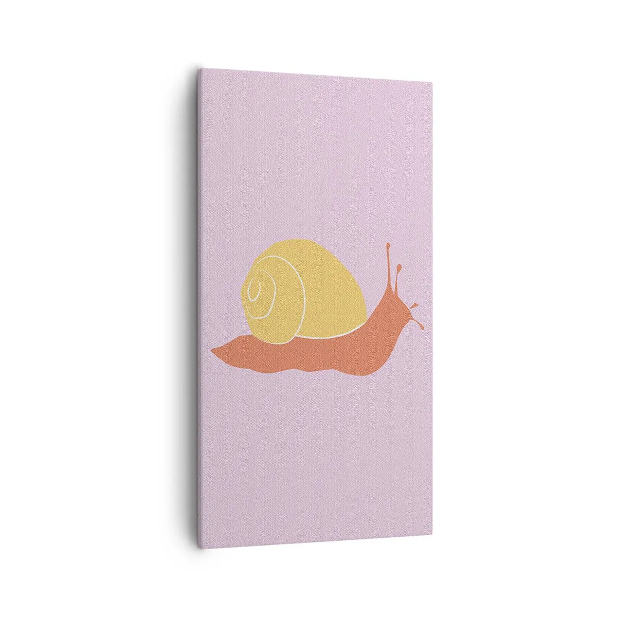 Bild auf Leinwand - Leinwandbild - Es gibt keine Eile - 55x100 cm