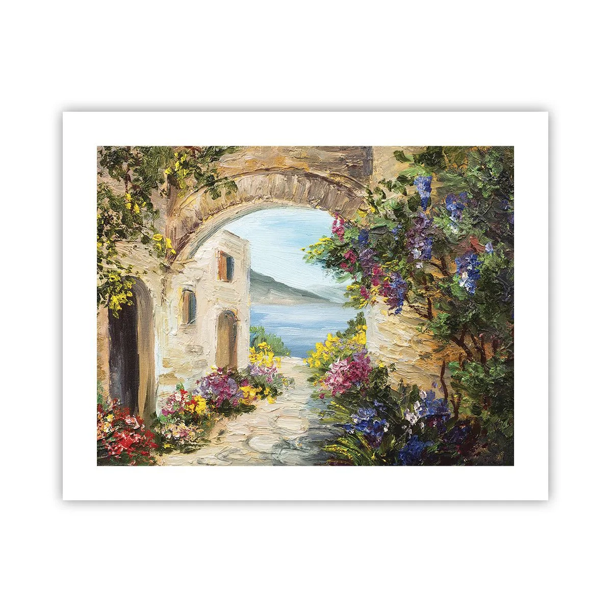 Poster - Charme einer Küstenprovinz - 50x40 cm