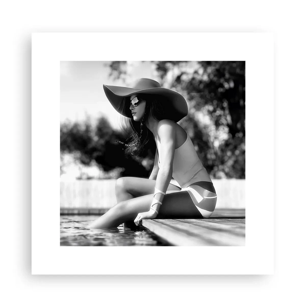 Poster - Sommertraum - 30x30 cm