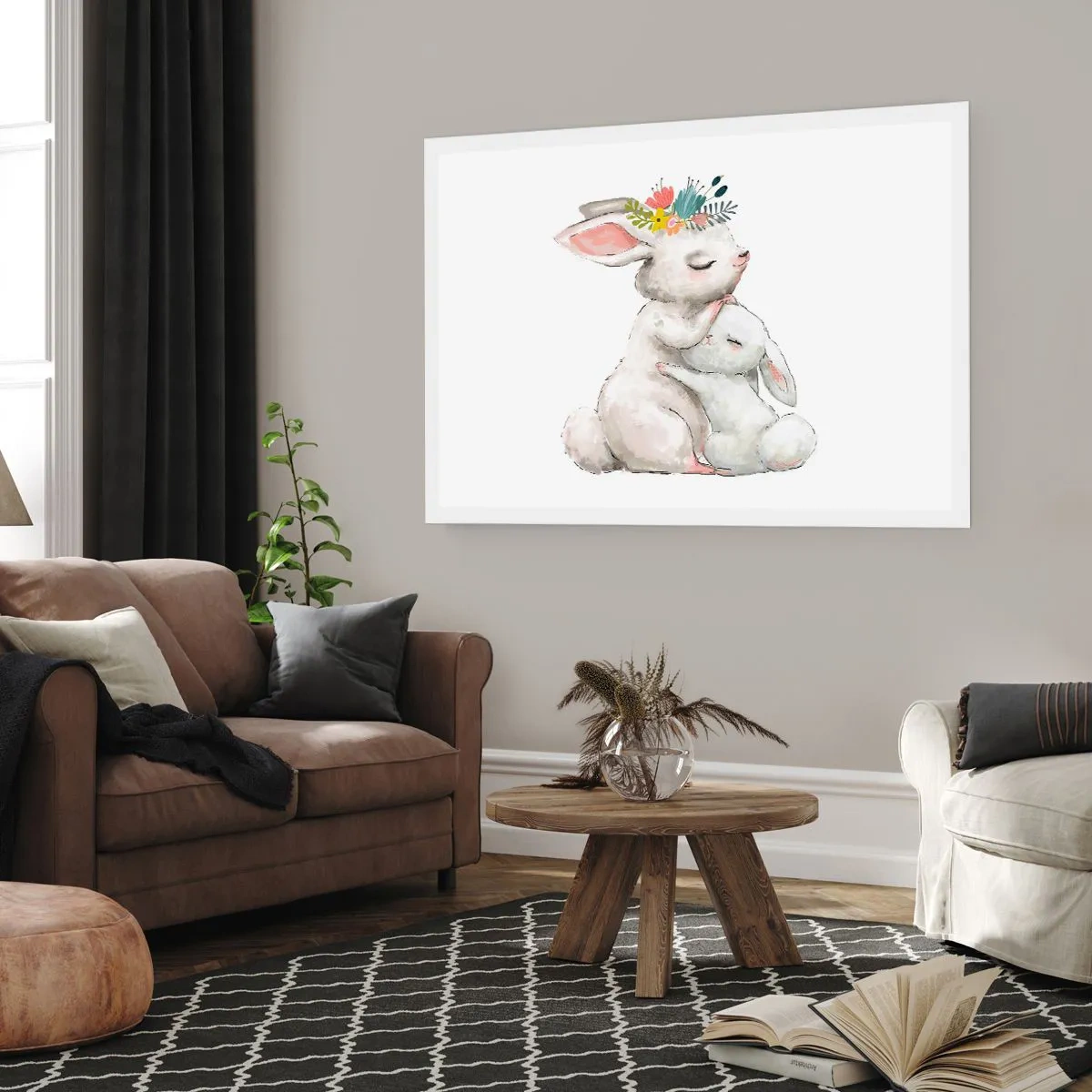 Poster - Bei Mama ist's am schönsten - 70x50 cm