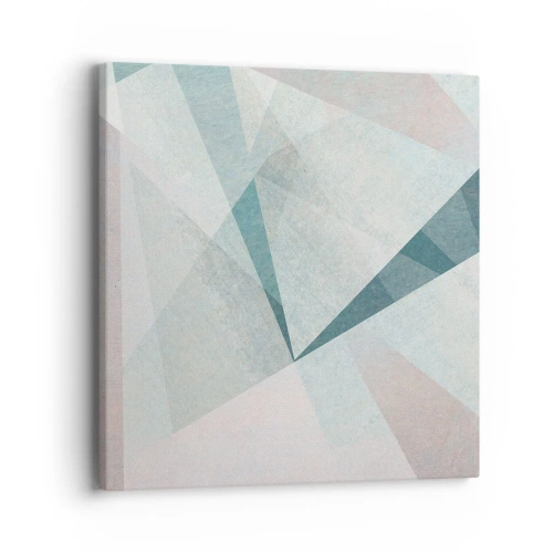 Bild auf Leinwand - Leinwandbild - Einfach aber dynamisch - 40x40 cm