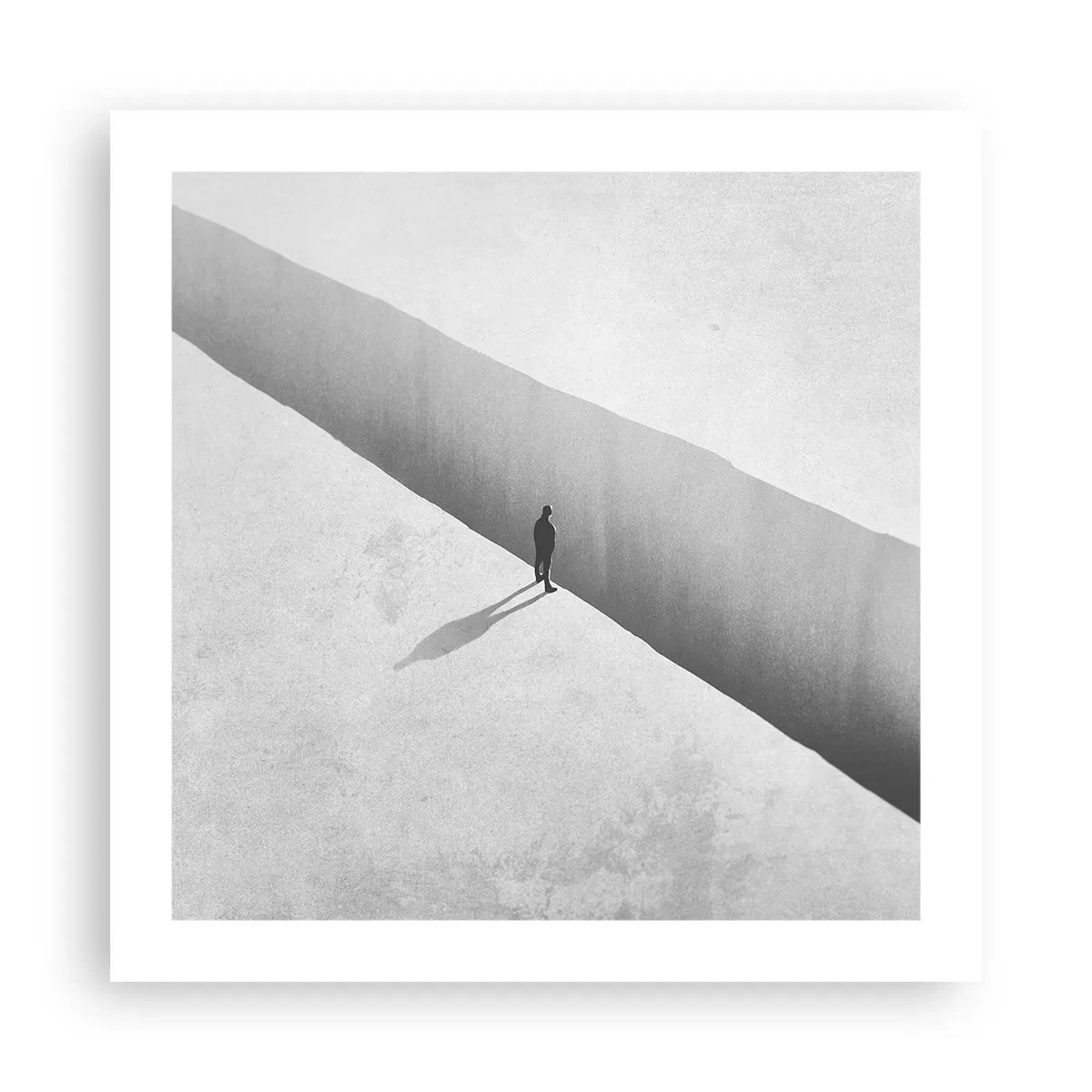 Poster - Klares Ziel - 50x50 cm