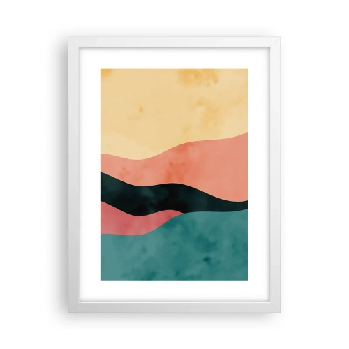 Poster in einem weißen Rahmen - Konforme Nichtkonformität - 30x40 cm