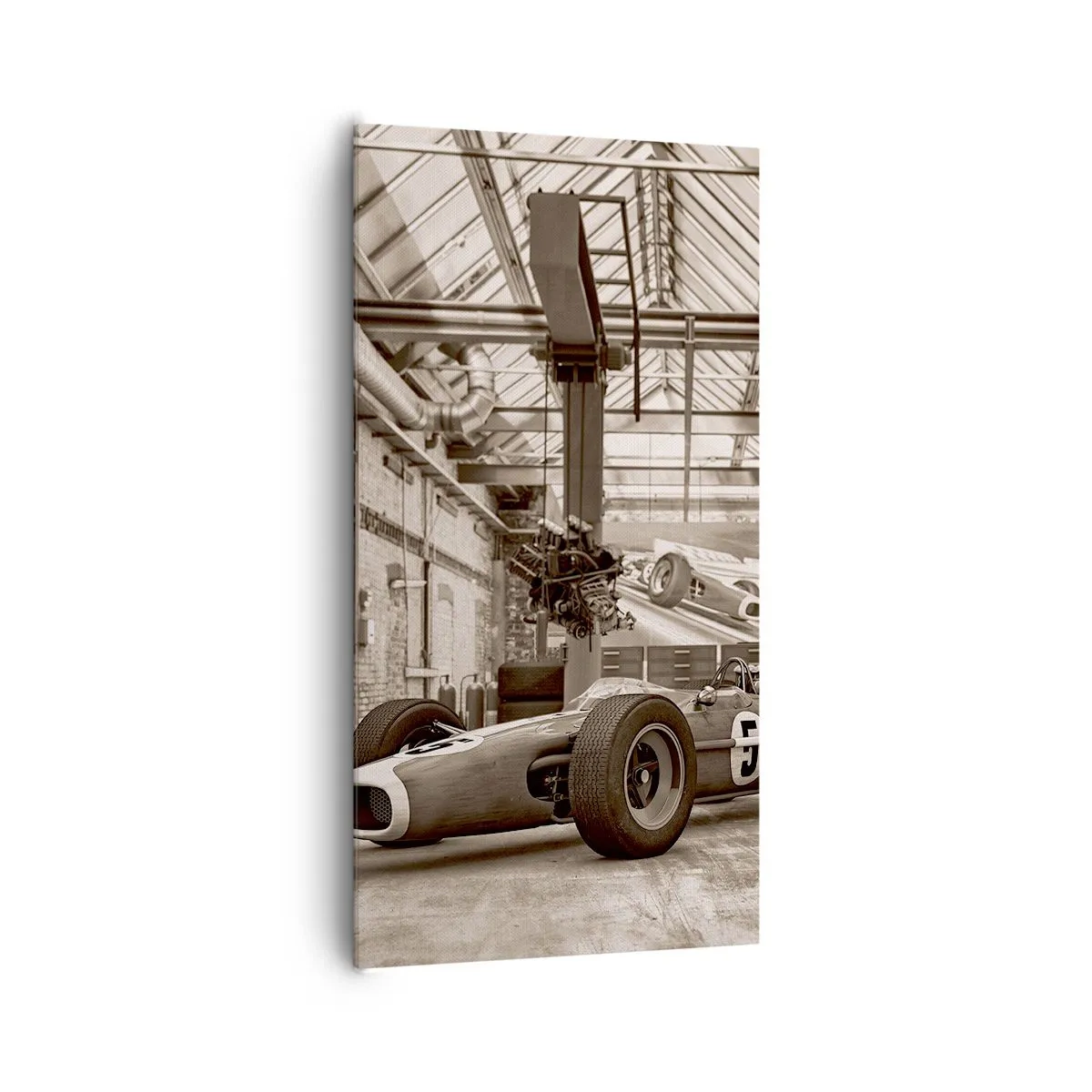 Bild auf Leinwand - Leinwandbild - Die Siegerruhe - 65x120 cm