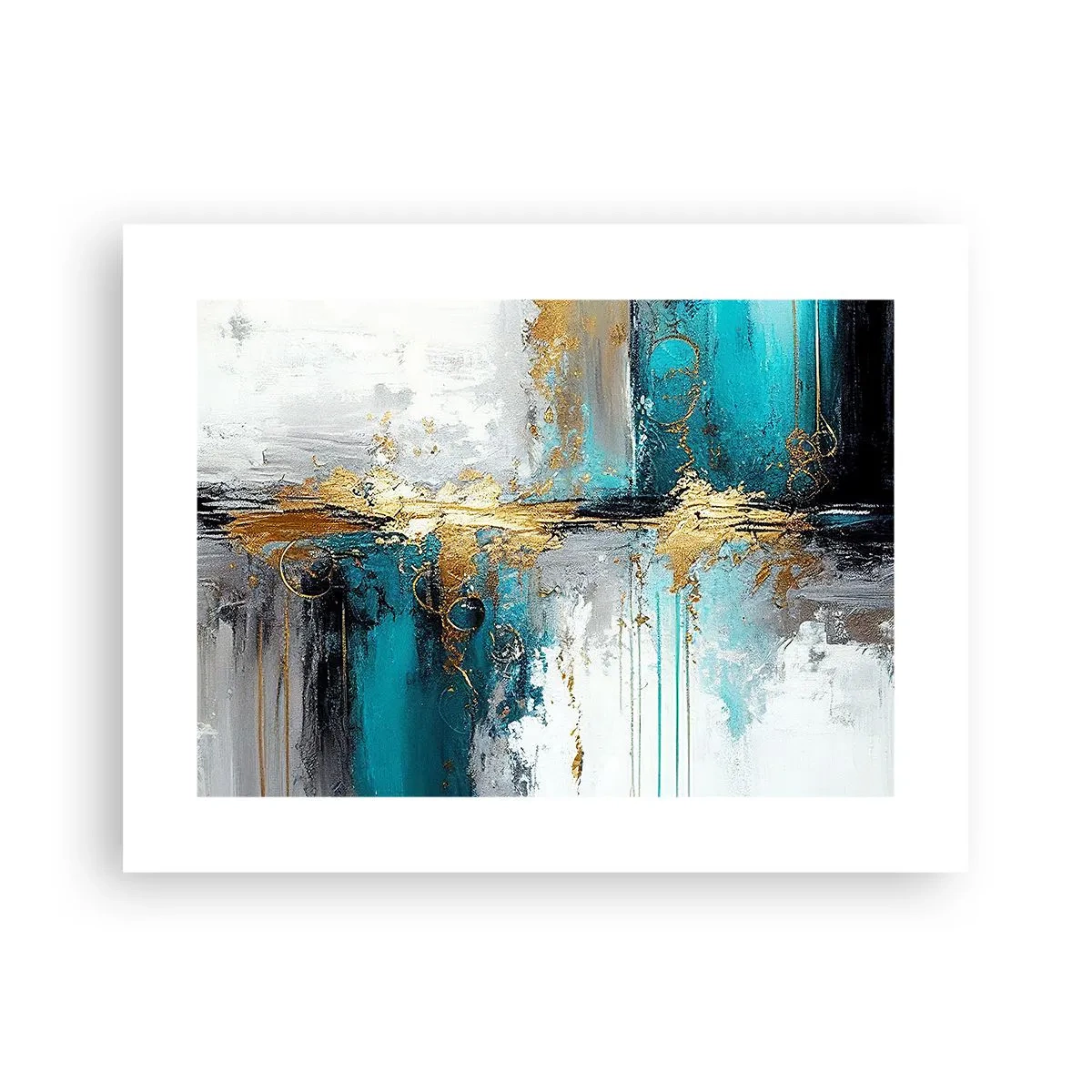 Poster - Alles fließt - 40x30 cm