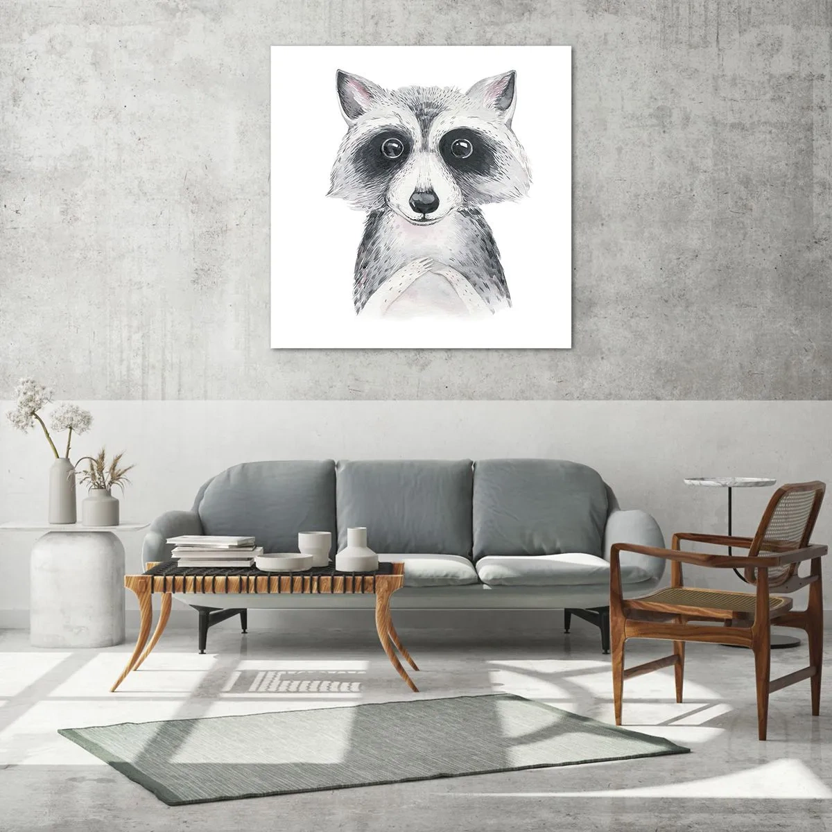 Glasbild - Bild auf glas - Ein Moment zum Bewegen - 50x50 cm