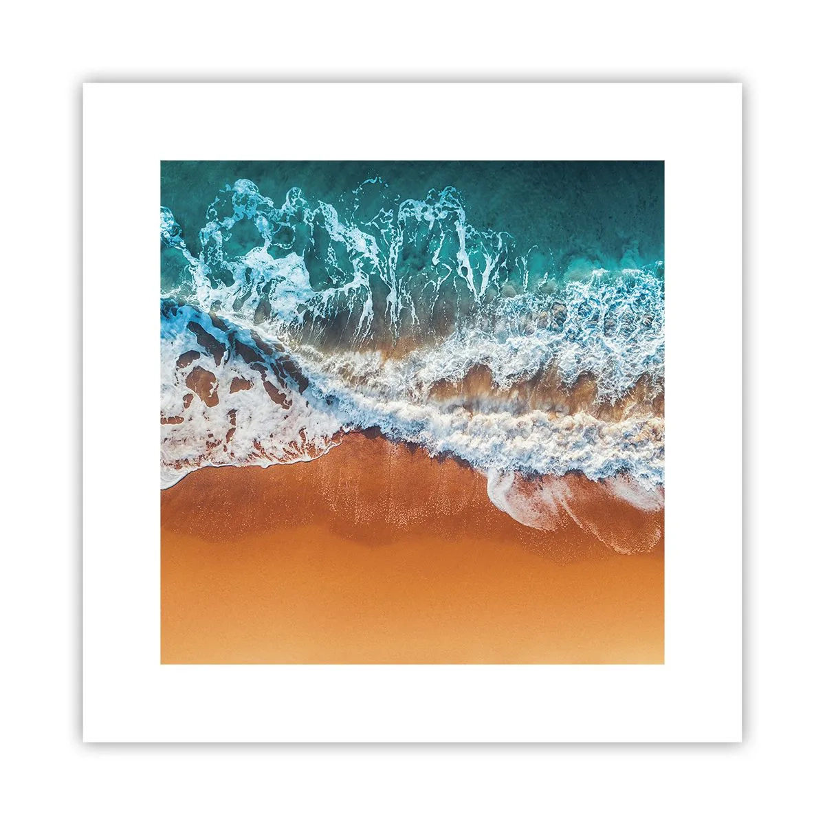 Poster - Immer Hand in Hand - 30x30 cm