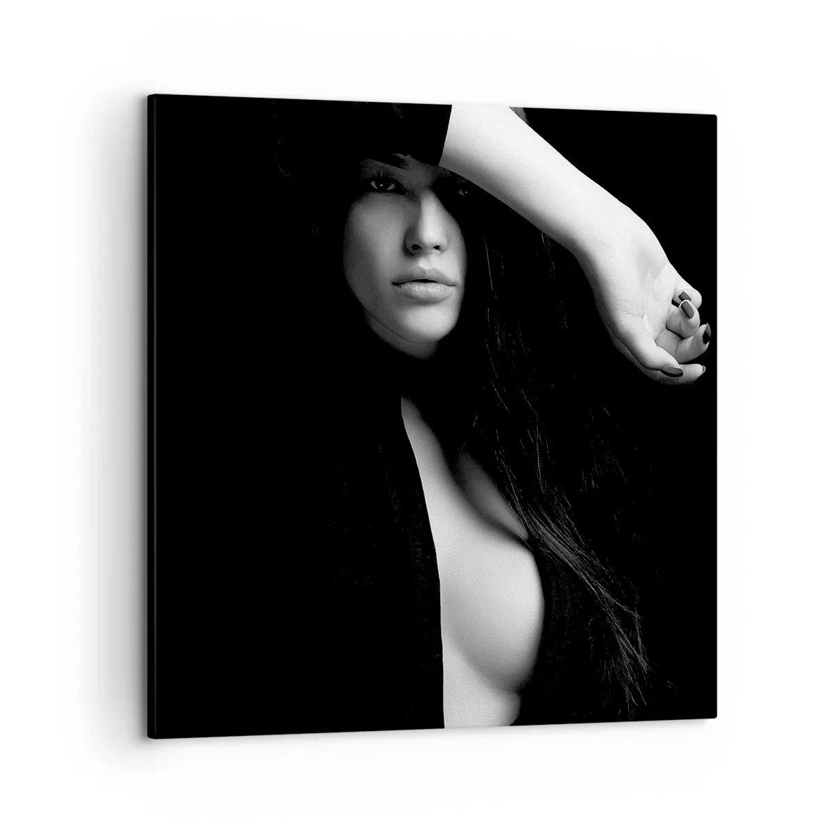 Bild auf Leinwand - Leinwandbild - Schule der Verführung - 50x50 cm