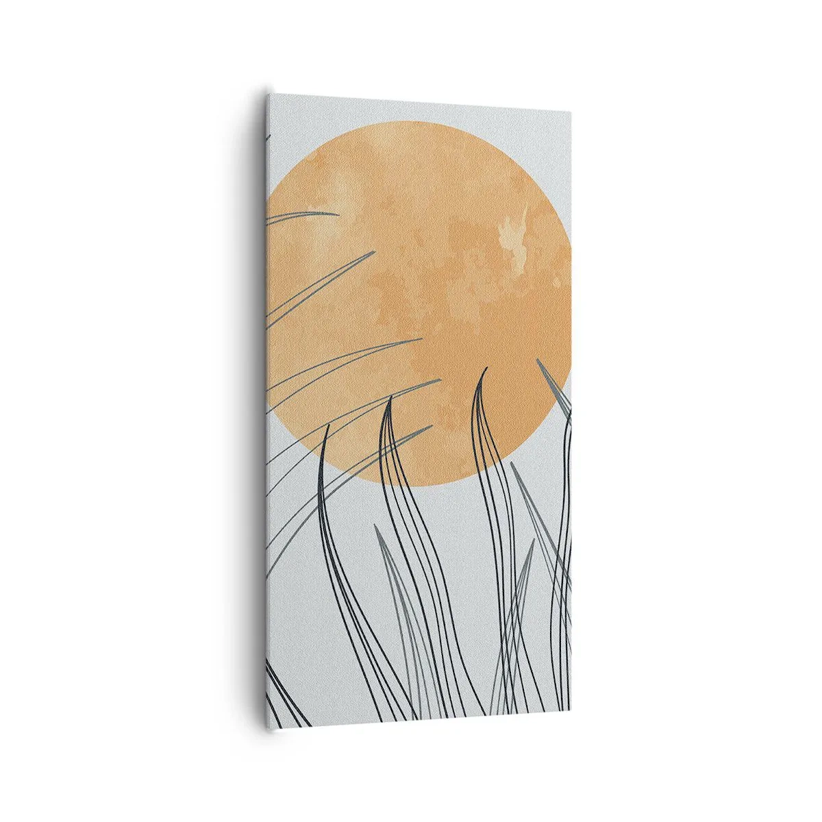 Bild auf Leinwand - Leinwandbild - Immer der Sonne entgegen - 65x120 cm