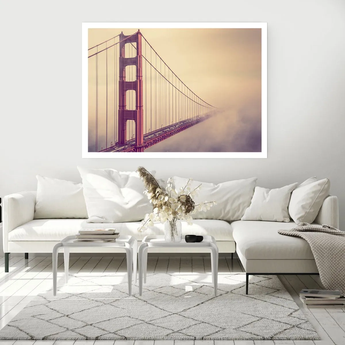 Poster - Zwischen Himmel und Erde - 70x50 cm