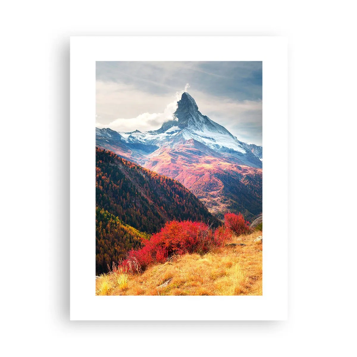 Poster - Alpenherbst - 30x40 cm