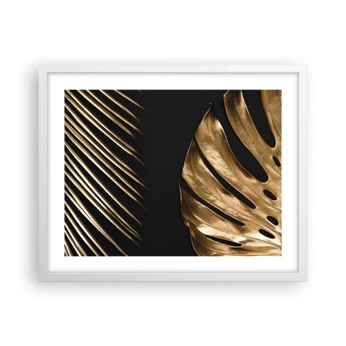 Poster in einem weißen Rahmen - Anders und genauso teuer - 50x40 cm