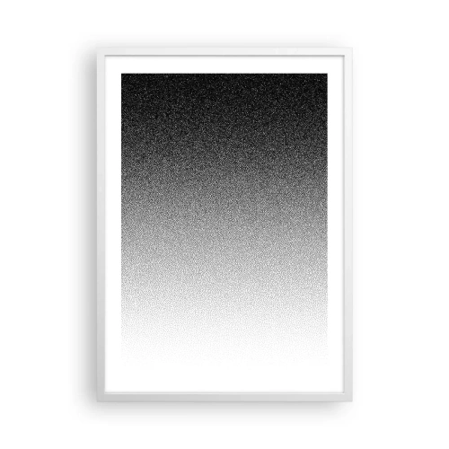 Poster in einem weißen Rahmen - Dem Licht entgegen - 50x70 cm