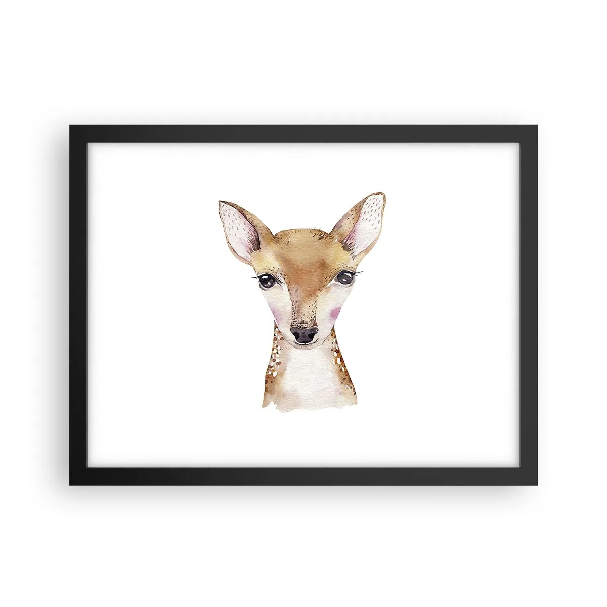 Poster in einem schwarzem Rahmen - Die Natur der Unschuld - 40x30 cm