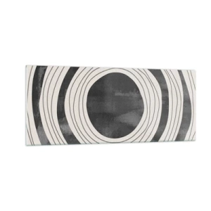 Glasbild - Bild auf glas - Auf den Punkt gebracht - 100x40 cm