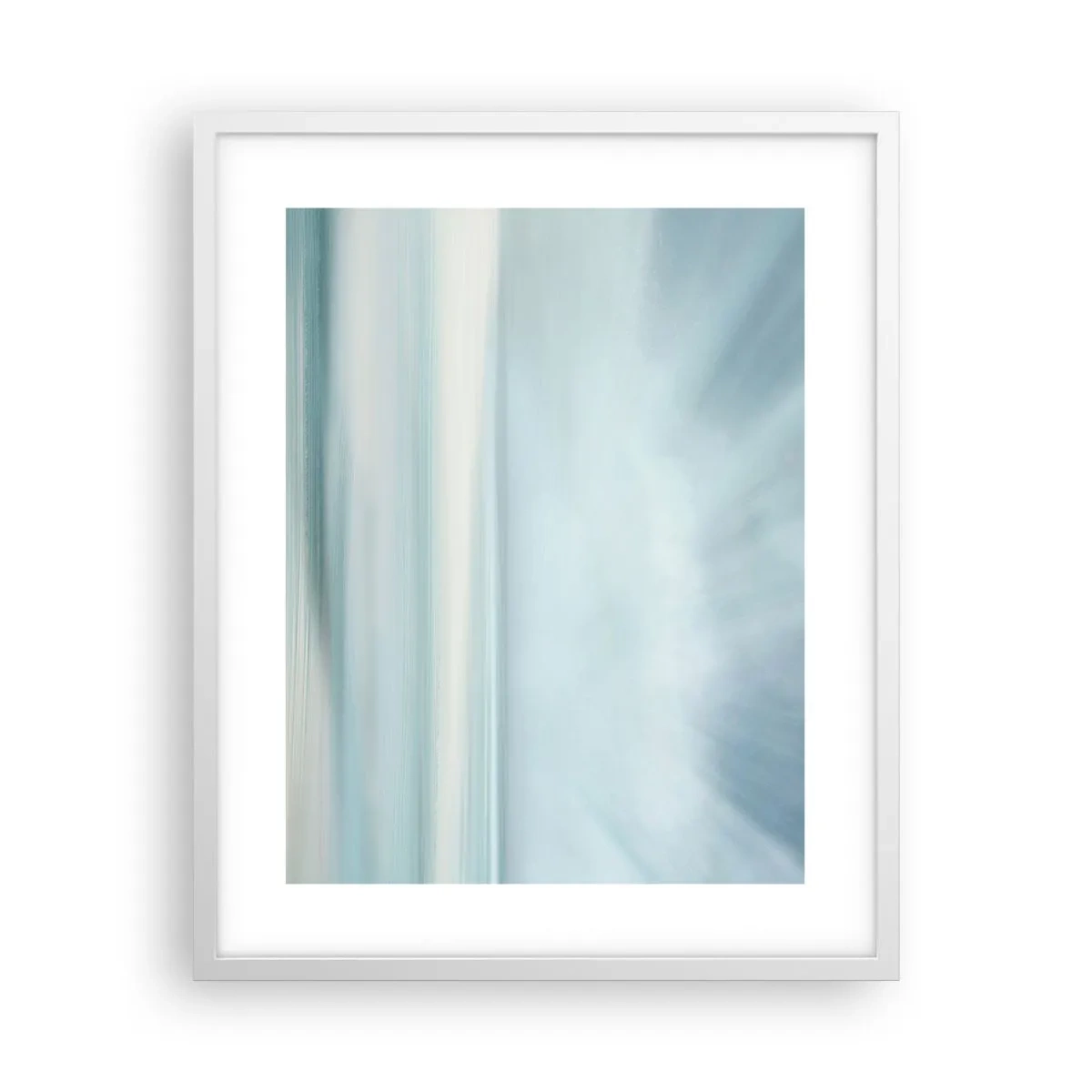 Poster in einem weißen Rahmen - Frieden bis zum Horizont - 40x50 cm