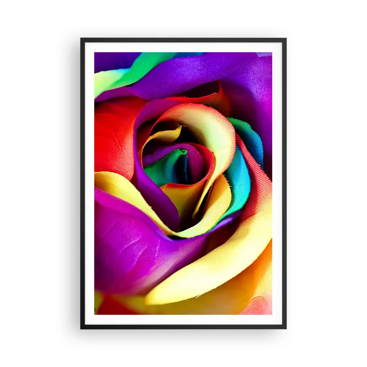 Poster in einem schwarzem Rahmen - Es ist unmöglich - 70x100 cm