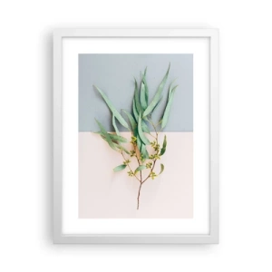 Poster in einem weißen Rahmen - Pastellige Subtilität - 30x40 cm