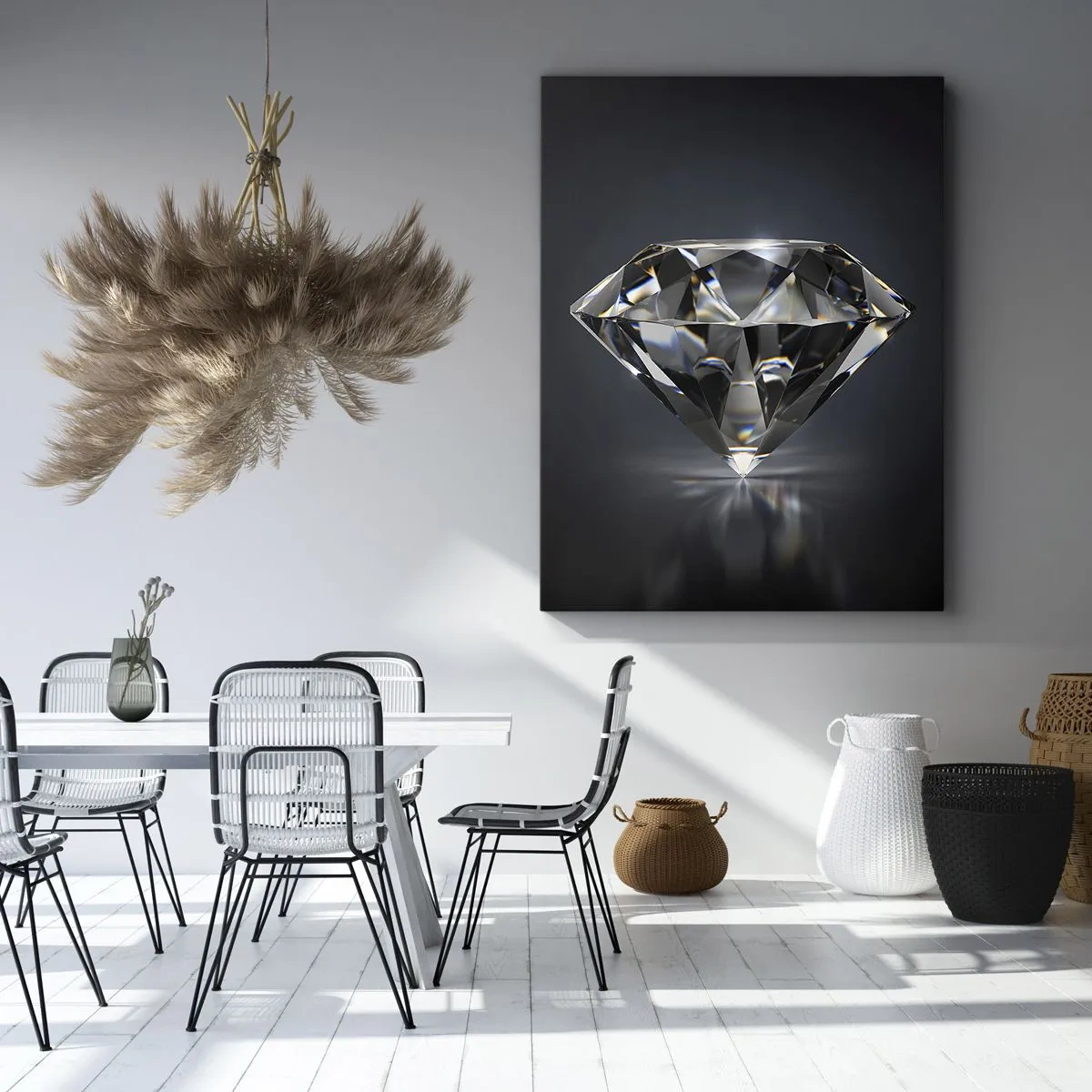 Bild auf Leinwand - Leinwandbild - Beste Freundin - 45x80 cm