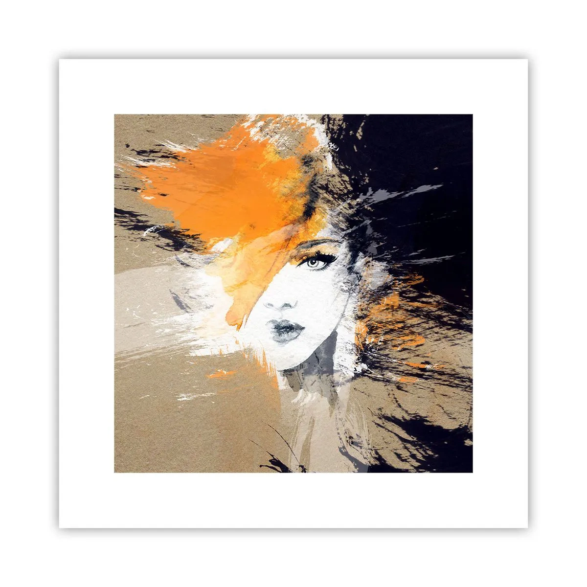 Poster - Und es ist Licht - 30x30 cm