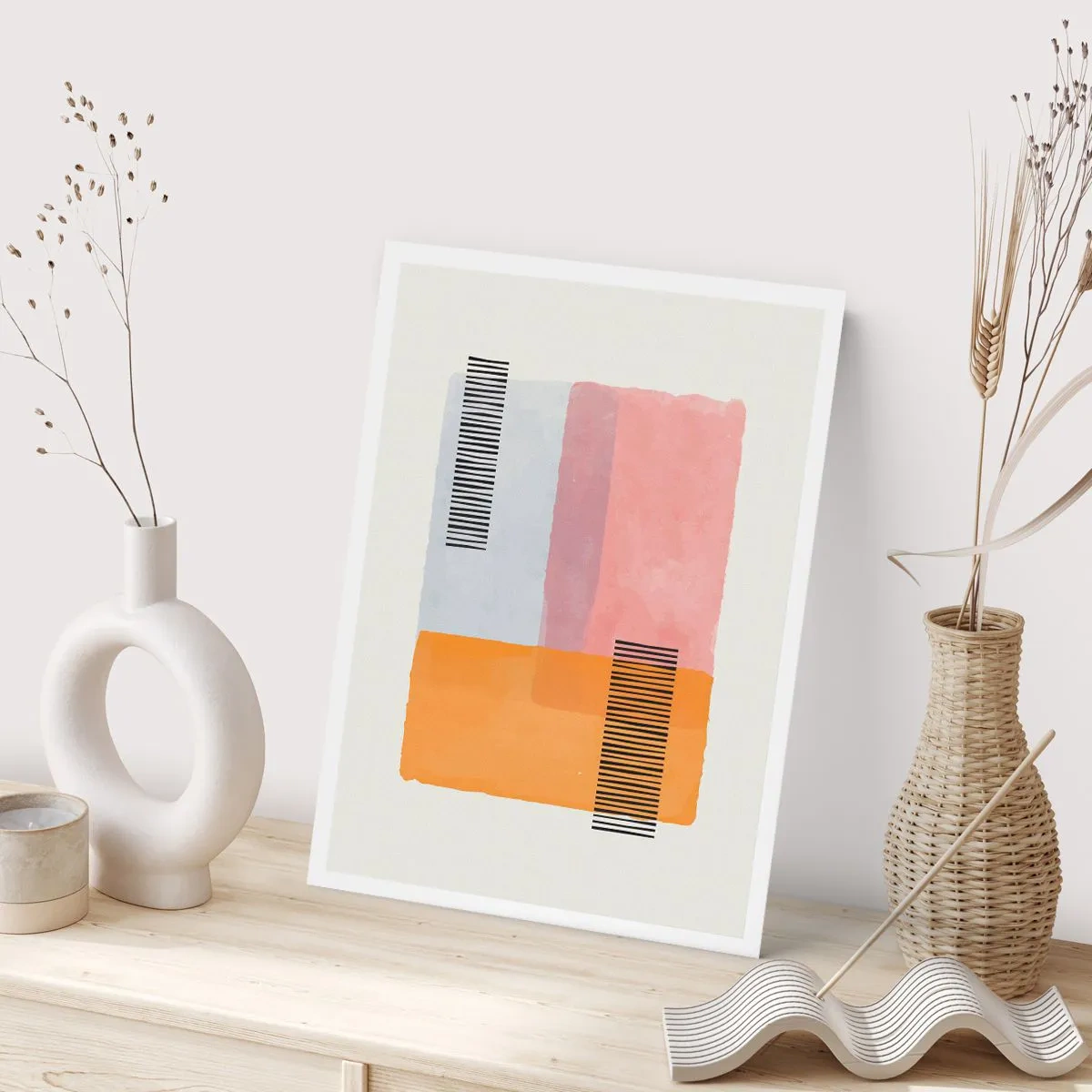 Poster - Von Ecke zu Ecke - 30x40 cm