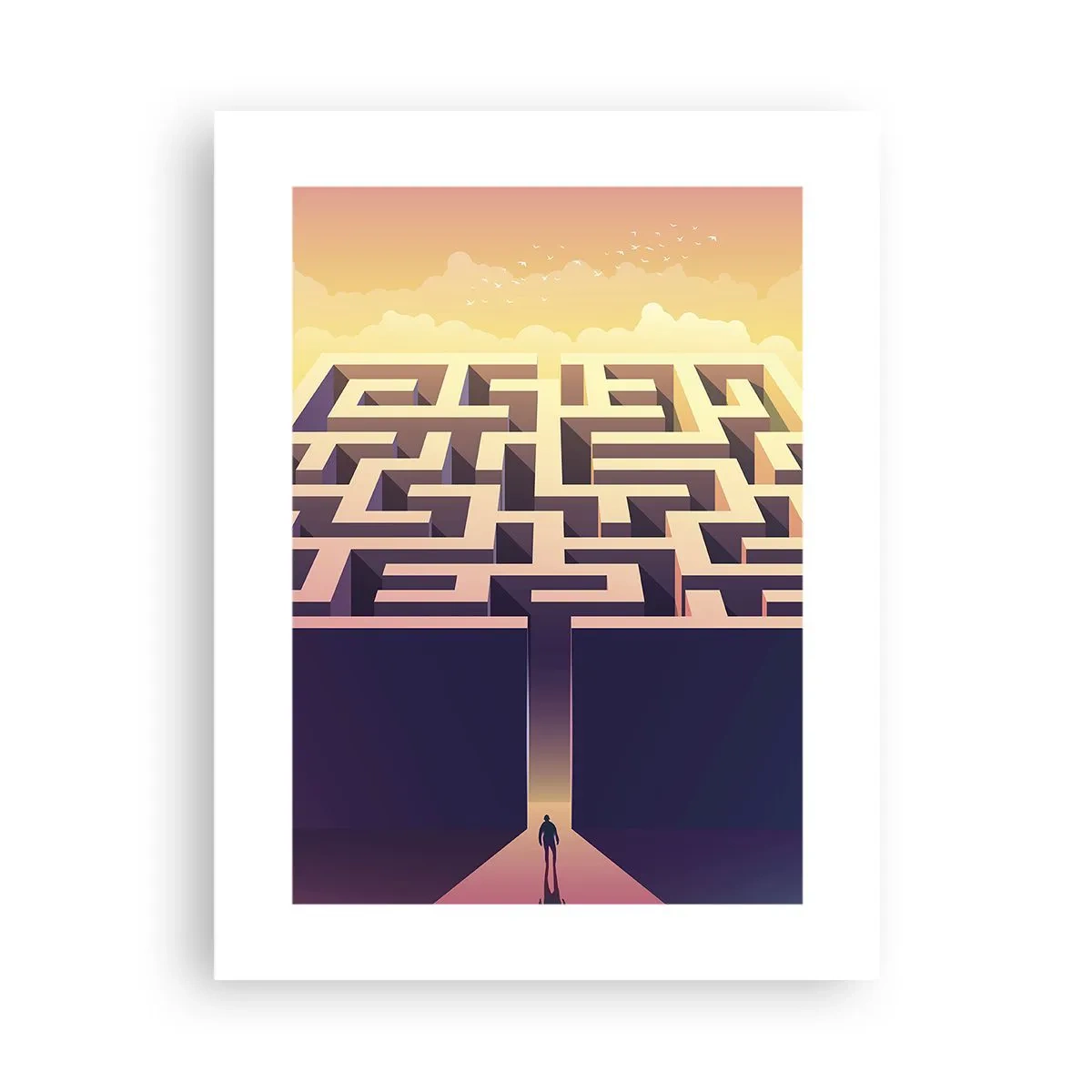 Poster - Entscheidungszeit - 30x40 cm