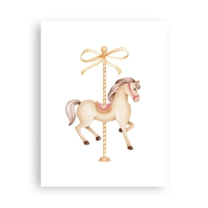 Poster - Anmutiger Trab - 30x40 cm