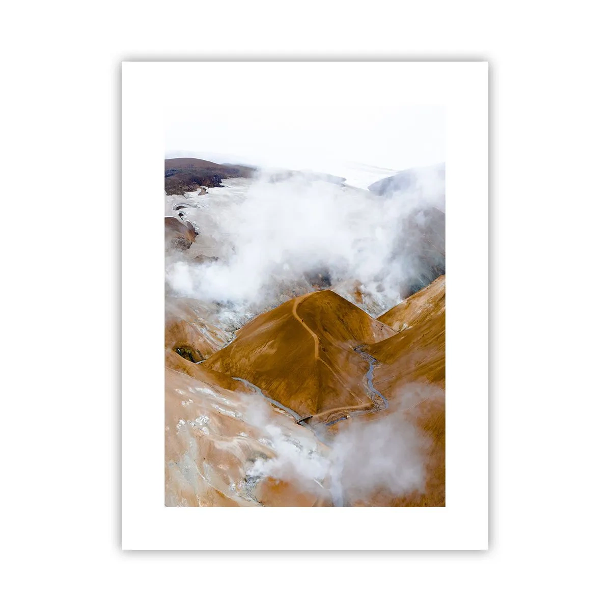 Poster - Islands rohe Schönheit - 30x40 cm