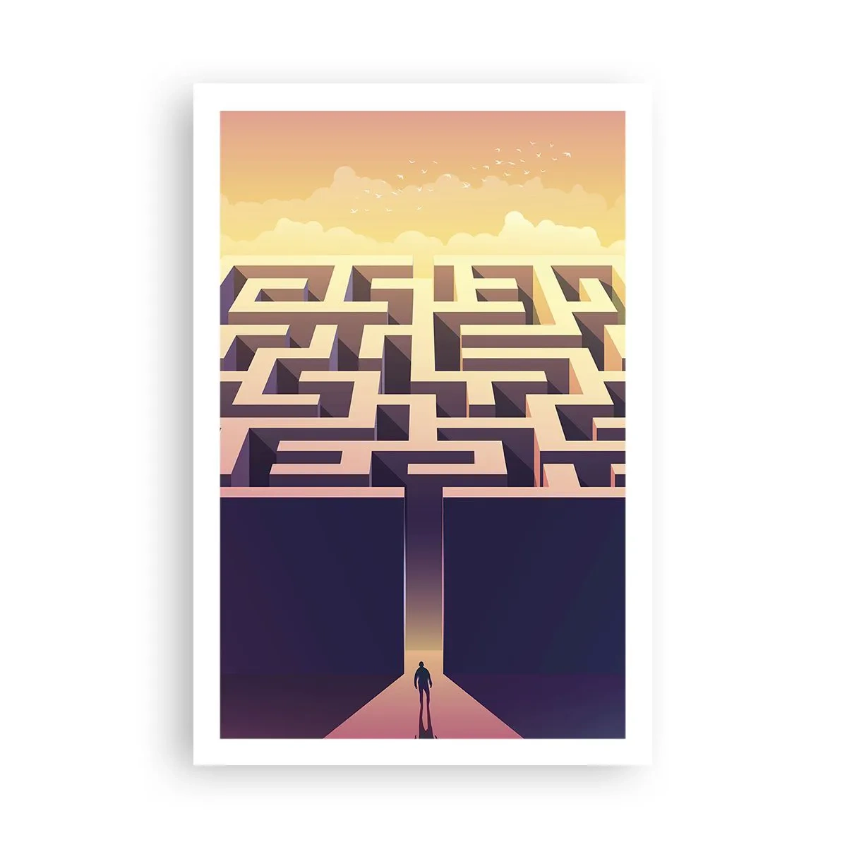 Poster - Entscheidungszeit - 61x91 cm