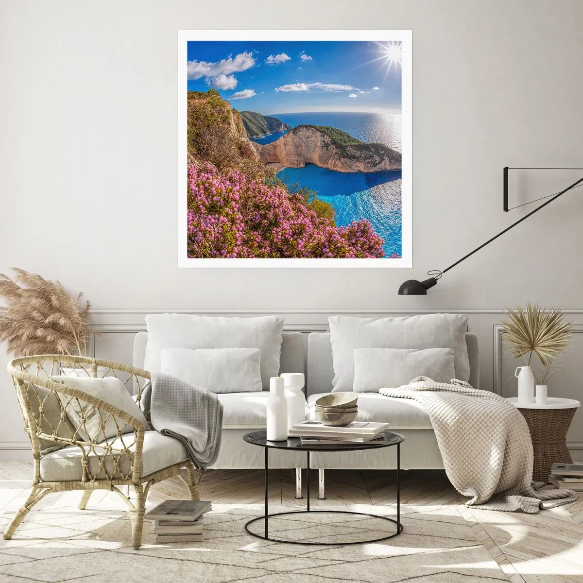 Poster - Mein toller Griechenlandurlaub - 50x50 cm