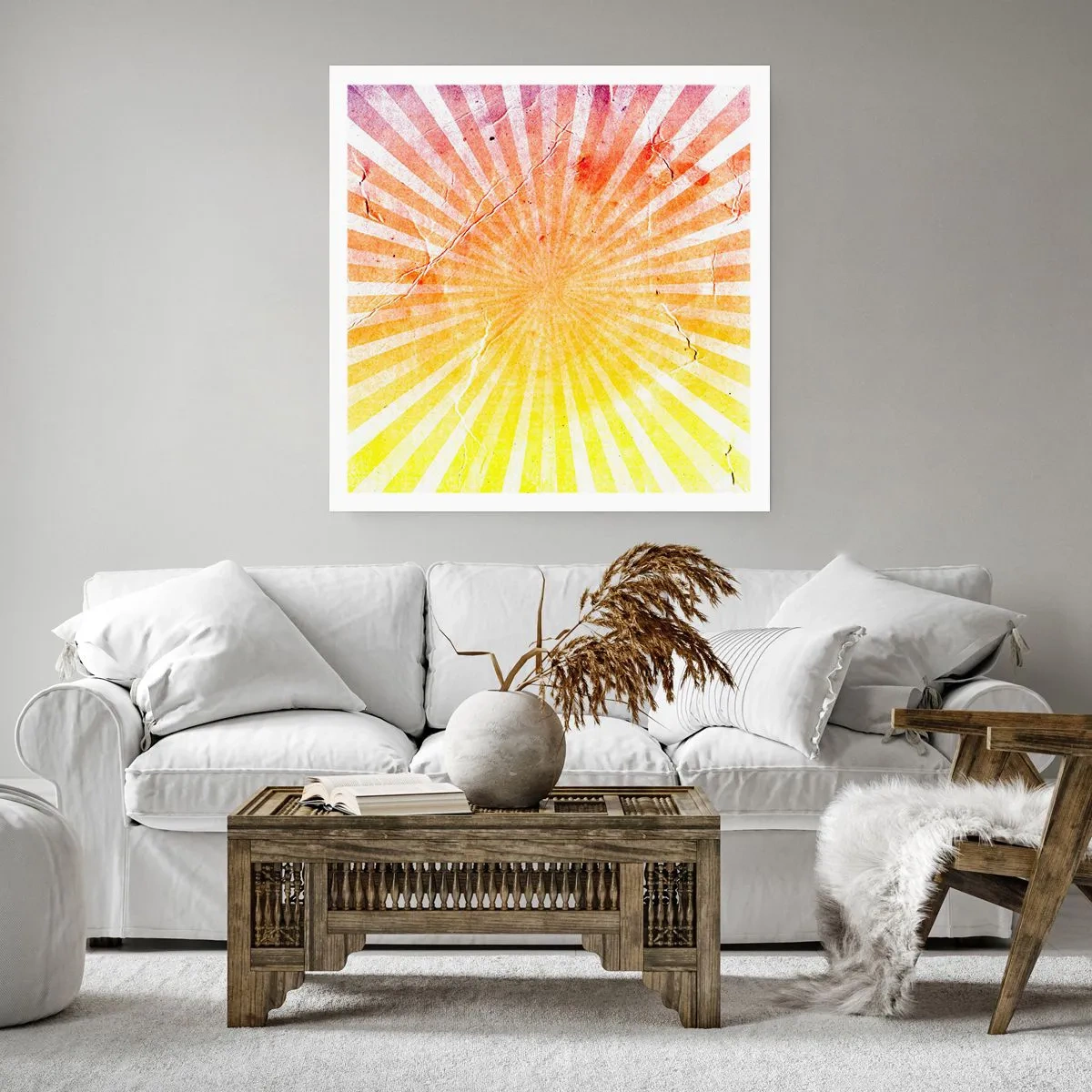 Poster - Sonnenaufgänge und Sonnenuntergänge - 40x40 cm