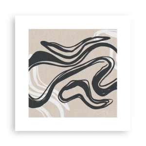 Poster - Vervielfachter Ausdruck - 30x30 cm