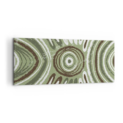 Bild auf Leinwand - Leinwandbild - Explosion von Emotionen - 100x40 cm