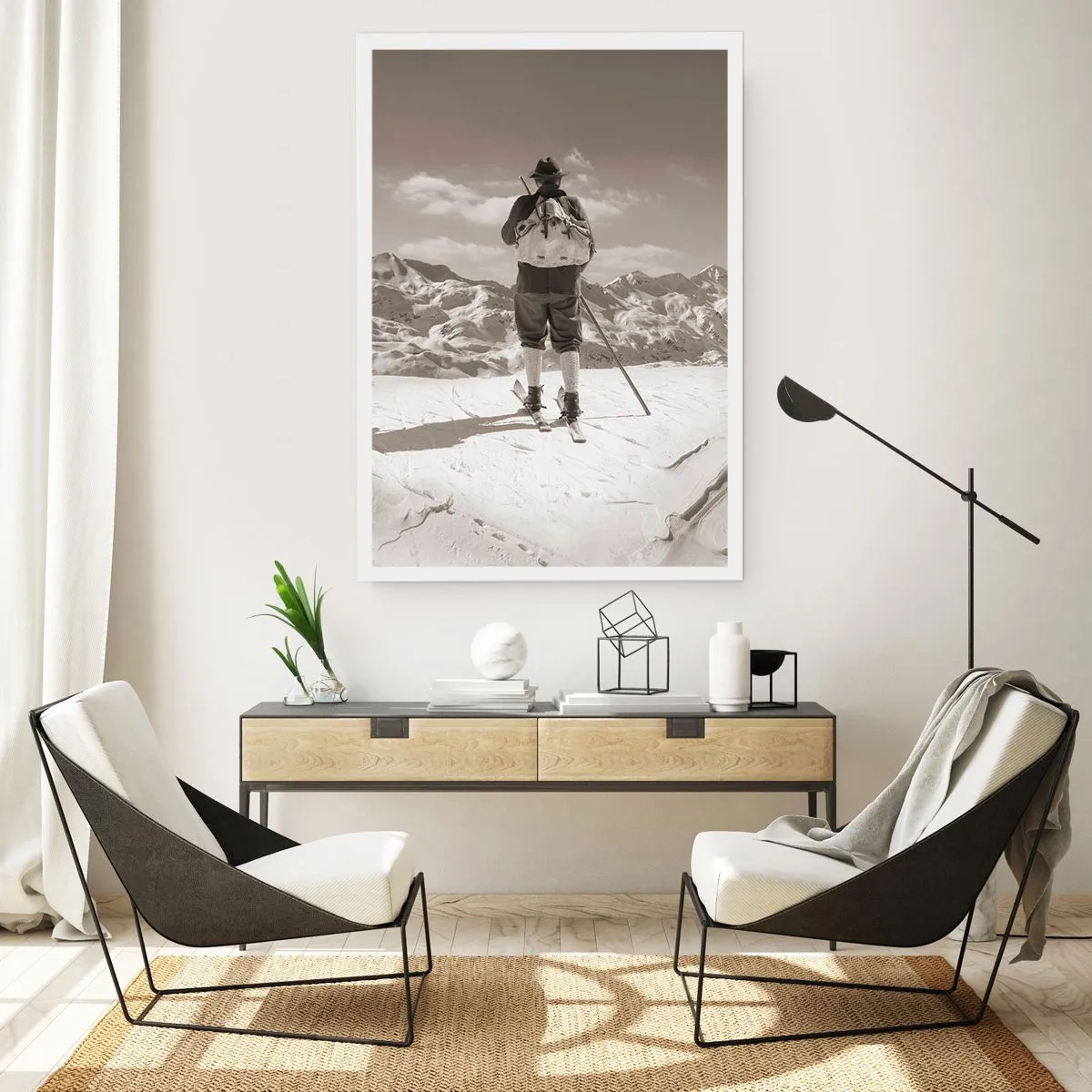 Poster - Und die Berge bleiben unverändert - 61x91 cm