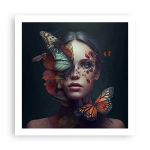 Poster - Wunderbare Metamorphose - 60x60 cm