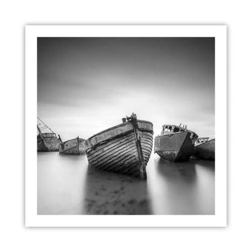 Poster - Nur Erinnerungen ... - 60x60 cm