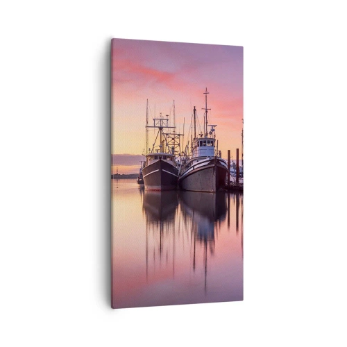 Bild auf Leinwand - Leinwandbild - Vor dem nächsten Tag - 55x100 cm