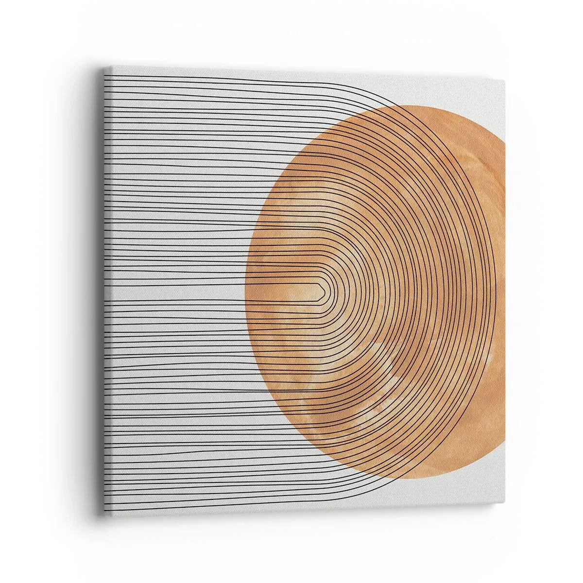 Bild auf Leinwand - Leinwandbild - SonnenKomposition - 40x40 cm