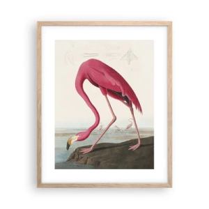 Poster in einem Rahmen aus heller Eiche - Erstaunliche Kreation - 40x50 cm