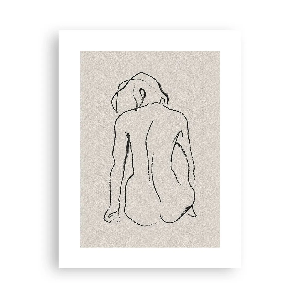 Poster - Mädchenakt - 30x40 cm