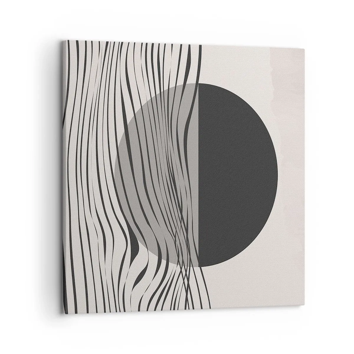 Bild auf Leinwand - Leinwandbild - Halbe Komposition - 50x50 cm