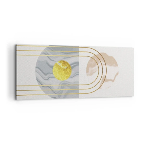 Bild auf Leinwand - Leinwandbild - Helligkeit und Brillanz - 100x40 cm