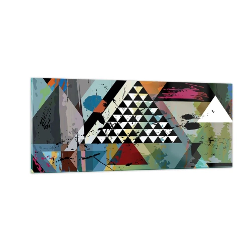 Glasbild - Bild auf glas - Wie einfach ist es - 100x40 cm