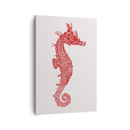 Bild auf Leinwand - Leinwandbild - Komplizierte Kreatur - 70x100 cm
