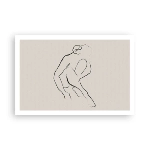 Poster - Intime Skizze - 91x61 cm
