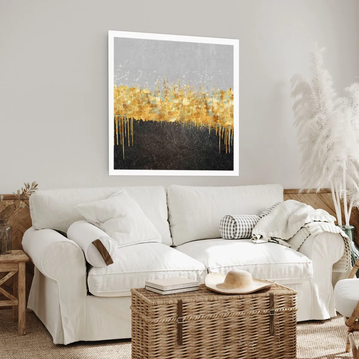 Poster - Nach innen und nach oben - 40x40 cm